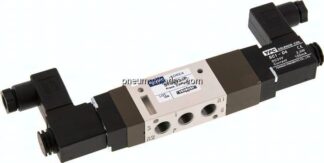 5/3-Wege Magnetventil, G 1/8", Mittelstellung entlüftet, 12 V DC