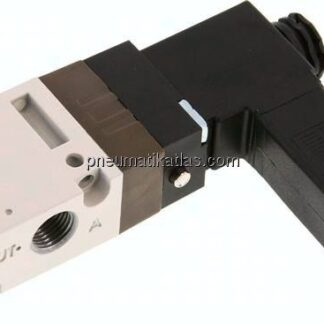 3/2-Wege Magnetventil, G 1/8", Federrückstellung (NC), 12 V DC