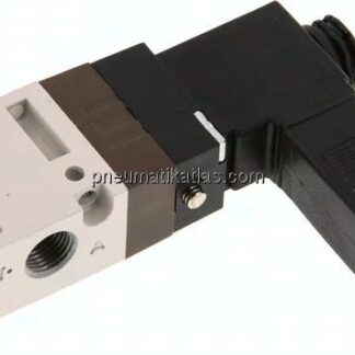3/2-Wege Magnetventil, G 1/8", Federrückstellung (NO), 24 V DC