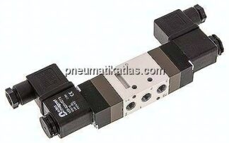 5/2-Wege Magnetventil, G 1/8", Impulsventil, 24 V DC