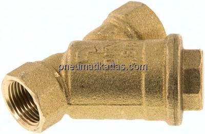 Schmutzfänger G 3/8", -0,99 bis 20bar, Messing