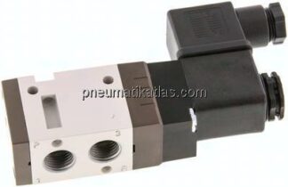 3/2-Wege Magnetventil, G 1/4", Federrückstellung (NC), 12 V DC