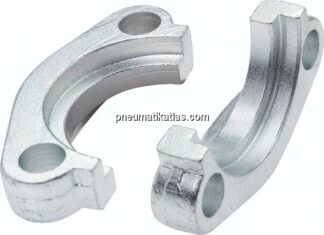 SAE-Flanschhälften 1/2"-SAE (3000 PSI) (30,2mm), Stahl verzinkt