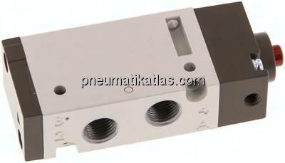5/2-Wege Pneumatikventil, G 1/8", Federrückstellung