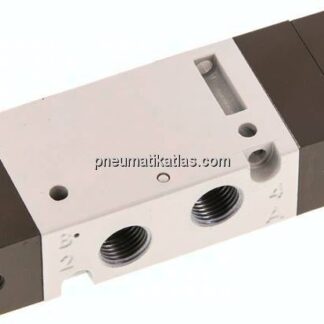 5/3-Wege Pneumatikventil, G 1/8", Mittelstellung belüftet
