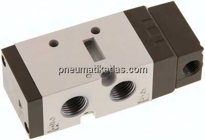 5/2-Wege Pneumatikventil, G 1/4", Federrückstellung