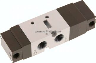 5/3-Wege Pneumatikventil, G 1/4", Mittelstellung geschlossen