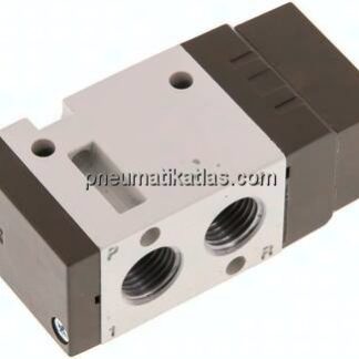 3/2-Wege Pneumatikventil, G 1/4", Federrückstellung (NO)