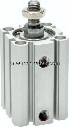 ISO 21287-Zylinder, doppeltw., Kolben 100mm, Hub 10mm