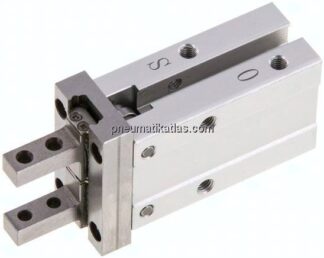 Parallelgreifer, Kolben 10mm, einfachwirkend - drucklos geschlossen (innen greifend)