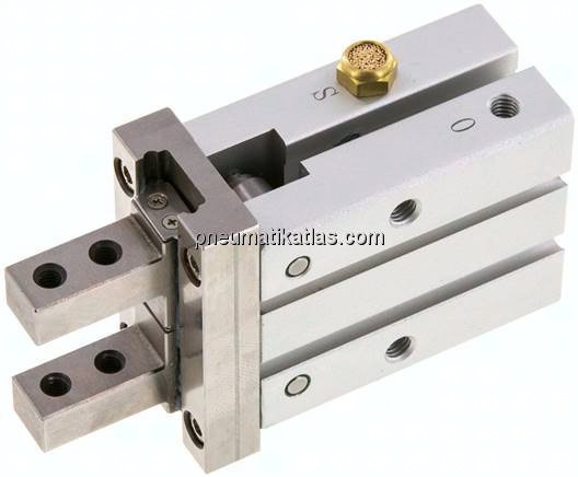 Parallelgreifer, Kolben 20mm, einfachwirkend - drucklos geschlossen (innen greifend)