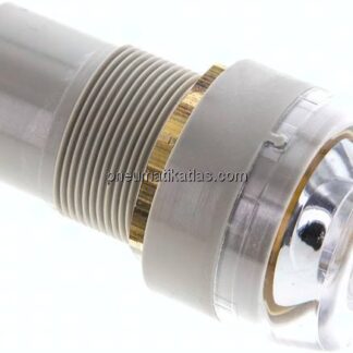 Kunststoff-Druckanzeige, gelb, Steckschlauch 4 mm Ø außen