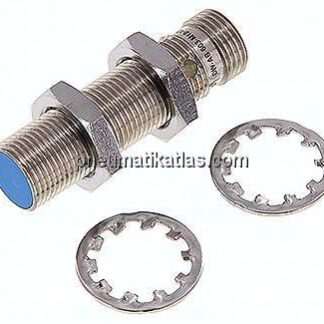 Ind. Näherungschalter, M 12, SN2 - M 12-Stecker (A-codiert, 4-polig)
