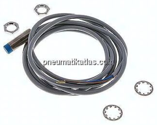 Ind. Näherungschalter, M 12, SN4 - Kabel (2 mtr.)