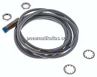 Ind. Näherungschalter, M 12, SN4 - Kabel (2 mtr.)