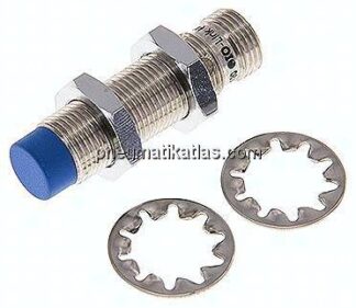 Ind. Näherungschalter, M 12, SN4 - M 12-Stecker (A-codiert, 4-polig)