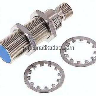 Ind. Näherungschalter, M 18, SN5 - M 12-Stecker (A-codiert, 4-polig)
