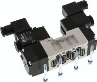 ISO-Ventil (Größe 1), 5/3-Wege, Mittelstellung entlüftet, 230 V AC