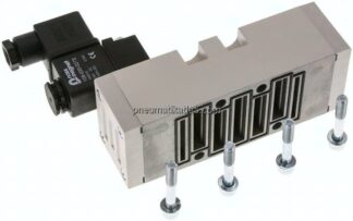 ISO-Ventil (Größe 2), 5/2-Wege, Federrückstellung, 24 V AC