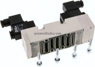 ISO-Ventil (Größe 2), 5/3-Wege, Mittelstellung geschlossen, 230 V AC