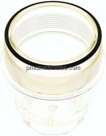 Siebtasse Klarsicht für Gewinde R 1-1/2" & R 2"