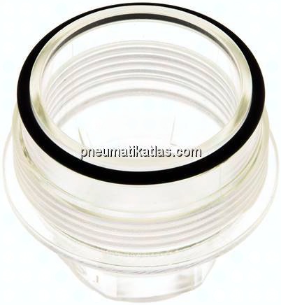 Siebtasse Klarsicht für Gewinde R 1/2" & R 3/4"