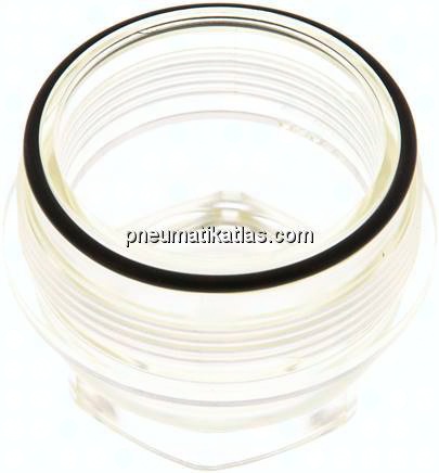 Siebtasse Klarsicht für Gewinde R 1" & R 11/4" (Druckregelbereich 1,5 - 6 bar)