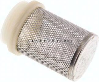 Saugkorb für Rückschlagventil G 1-1/2", 1.4301 / Nylon
