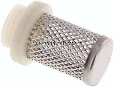 Saugkorb für Rückschlagventil G 1/2", 1.4301 / Nylon