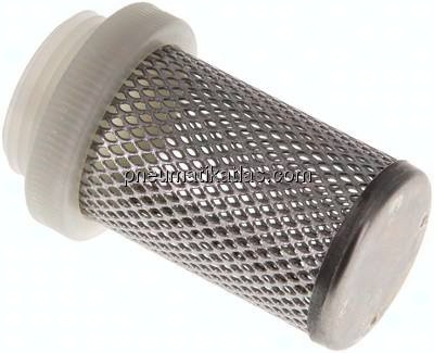 Saugkorb für Rückschlagventil G 3/4", 1.4301 / Nylon