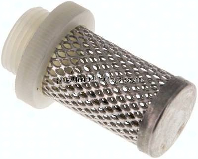 Saugkorb für Rückschlagventil G 3/8", 1.4301 / Nylon