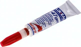 LOXEAL Sekundenkleber, 20 g, Gel - hohe Temperaturbeständigkeit: für saugende oder poröse Oberfläche