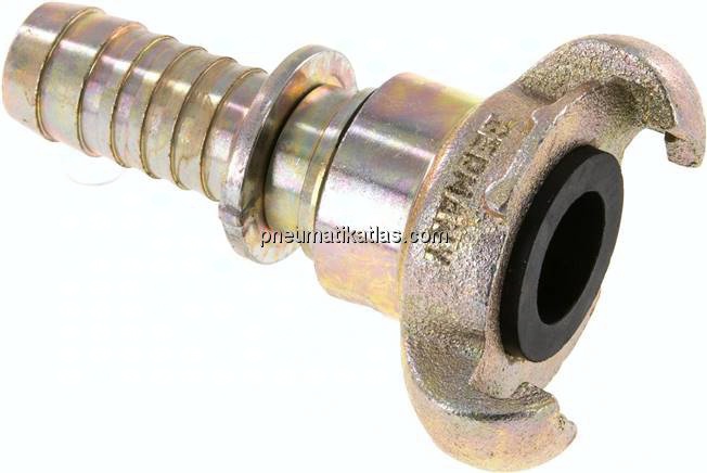 Kompressorkupplung 19 (3/4") mm Schlauch, drehbar, S-Bund