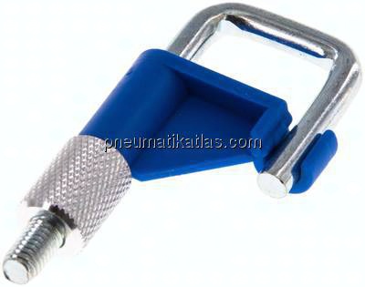 Schlauchklemme, 2 - 15 mm, blau