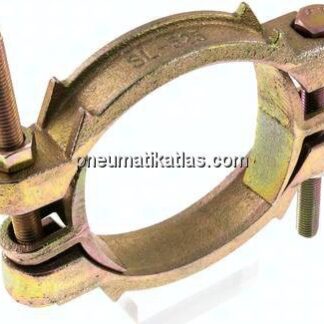 Schlauchklemme Temperguss verzinkt, 113 - 127mm