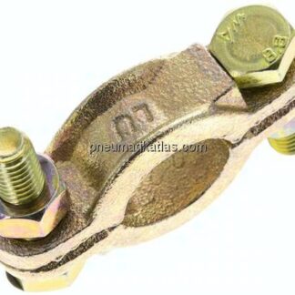 Schlauchklemme Temperguss verzinkt, 17 - 22mm