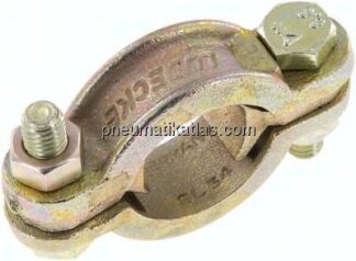 Schlauchklemme Temperguss verzinkt, 28 - 34mm