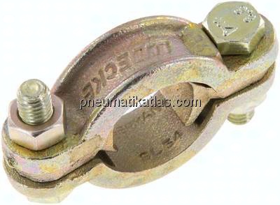 Schlauchklemme Temperguss verzinkt, 28 - 34mm