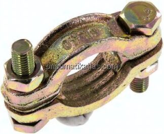 Schlauchklemme Temperguss verzinkt, 32 - 40mm