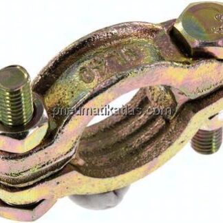 Schlauchklemme Temperguss verzinkt, 32 - 40mm