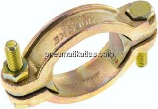 Schlauchklemme Temperguss verzinkt, 56 - 72mm