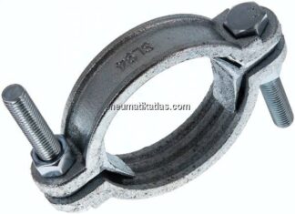 Schlauchklemme Temperguss verzinkt, 77 - 94mm