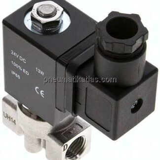 2/2-Wege Magnetventil G 1/4", stromlos geschlossen (NC),24 V DC Eco