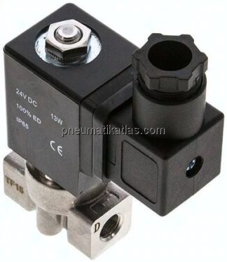 2/2-Wege Magnetventil G 1/8", stromlos geschlossen (NC),230 V AC Eco