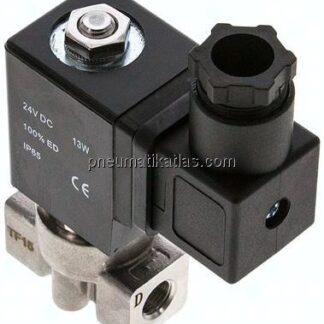 2/2-Wege Magnetventil G 1/8", stromlos geschlossen (NC),24 V AC Eco