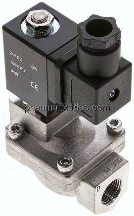 2/2-Wege Magnetventil G 3/8", stromlos geschlossen (NC),230 V AC Eco