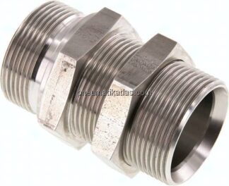 Schottnippel, 60°-Kegel G 1-1/2", 1.4436