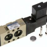 NAMUR-Magnetventil, 5/2-Wege Federrückstellung, G 1/4", 24 V AC