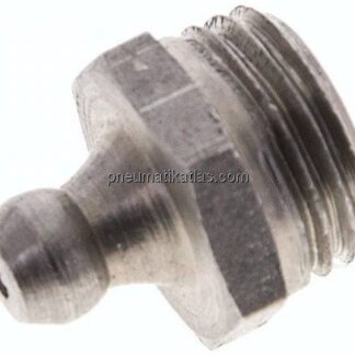 Gerader Kegelschmiernippel, R 1/4", 1.4305