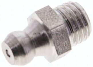 Gerader Kegelschmiernippel, M 8x1 (konisch), 1.4305